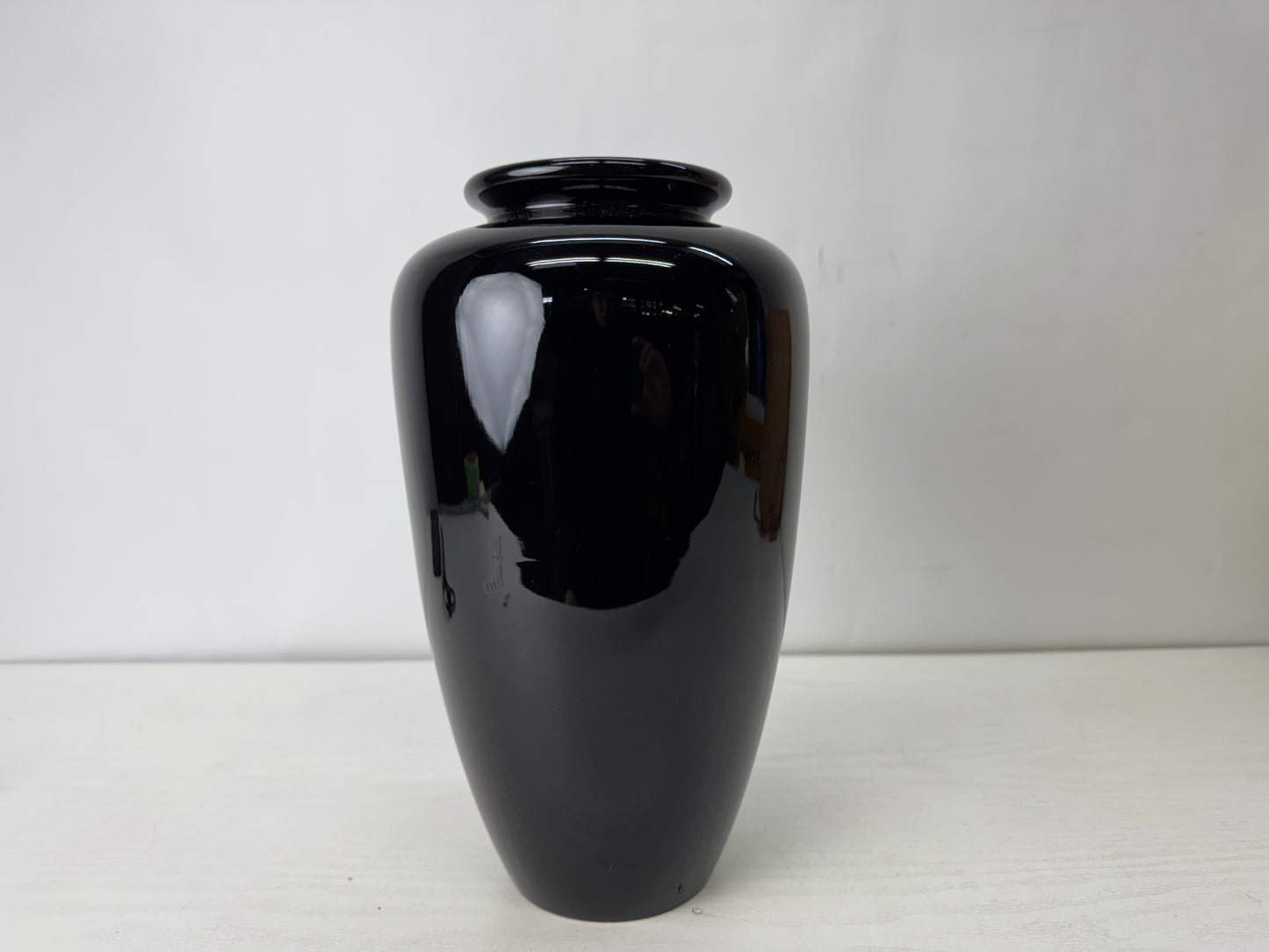 Y10136 FLOWER VASE Rooster Makie signed box Japan antique ikebana floral decor