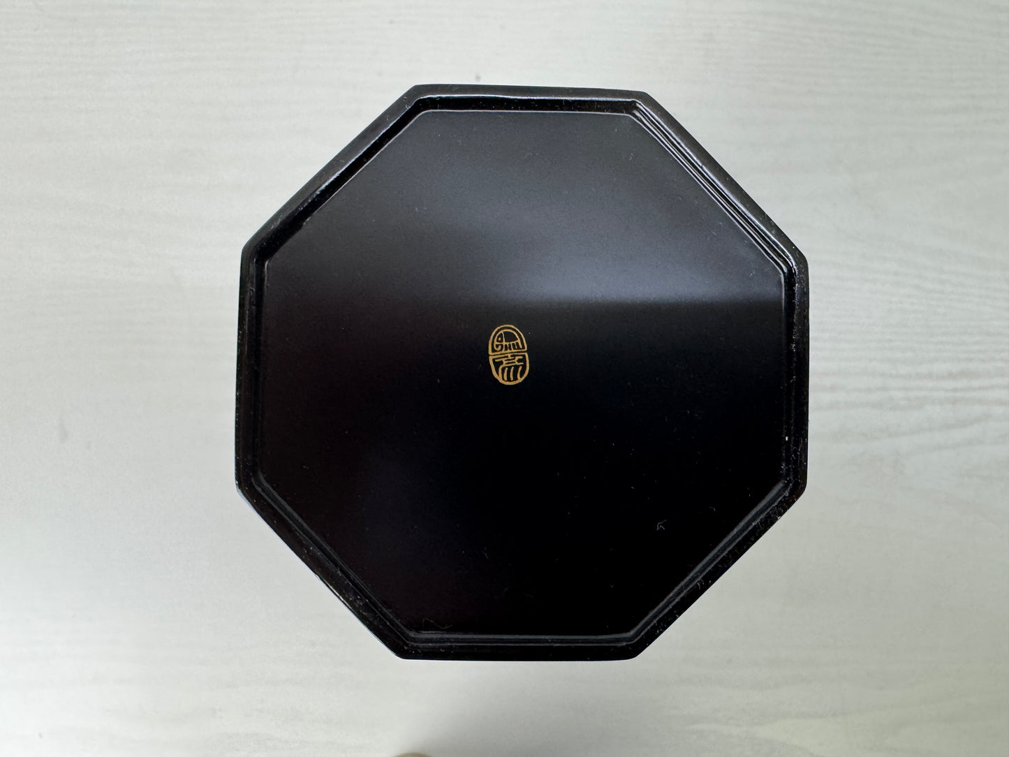 Y10137 FLOWER VASE Rooster Makie signed box Japan antique ikebana floral decor