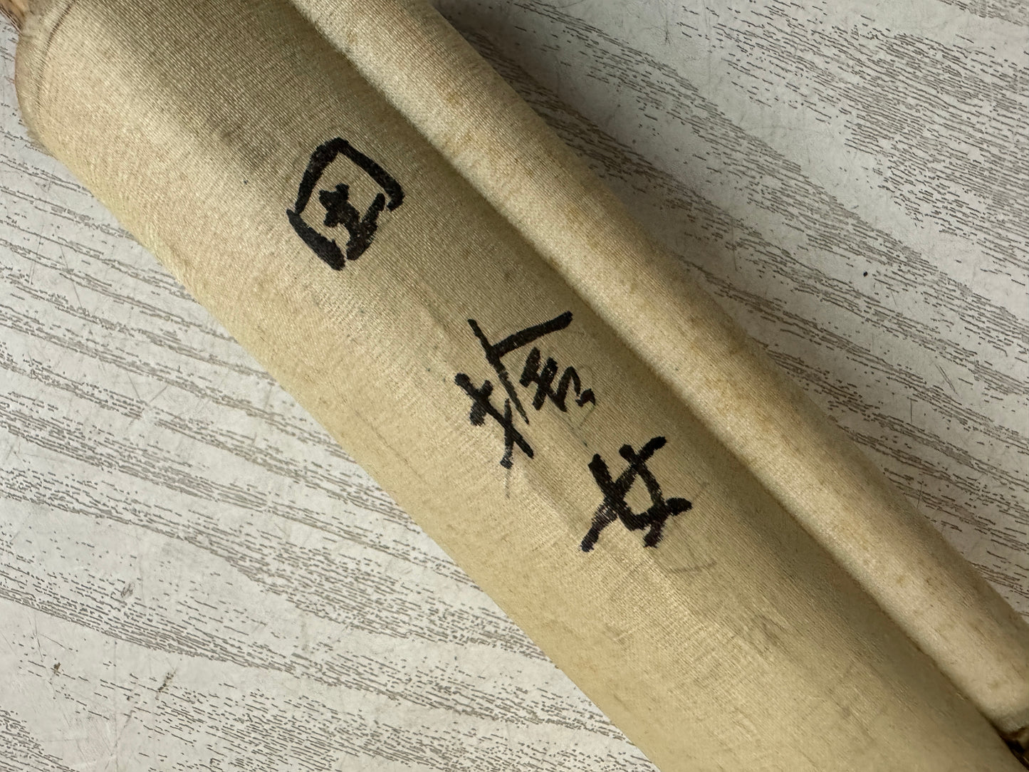 Y10156 KAKEJIKU Hanging scroll Letter signed box Japan antique interior decor