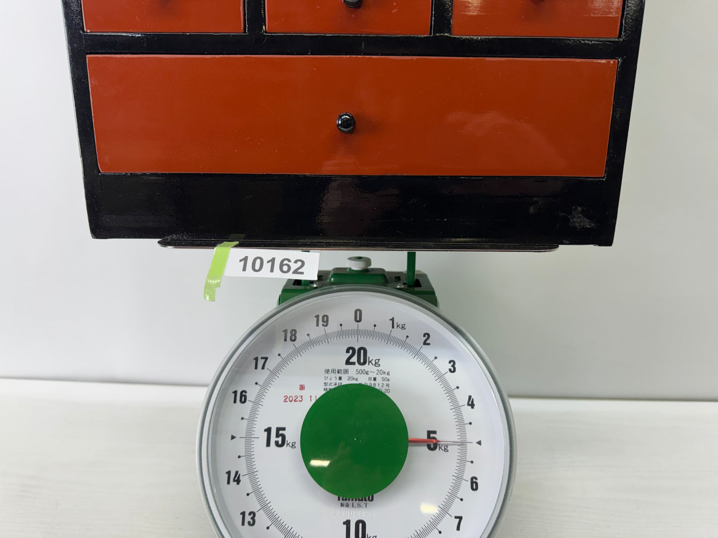 Y10162 TANSU wooden accessory case drawer furniture Japan antique storage