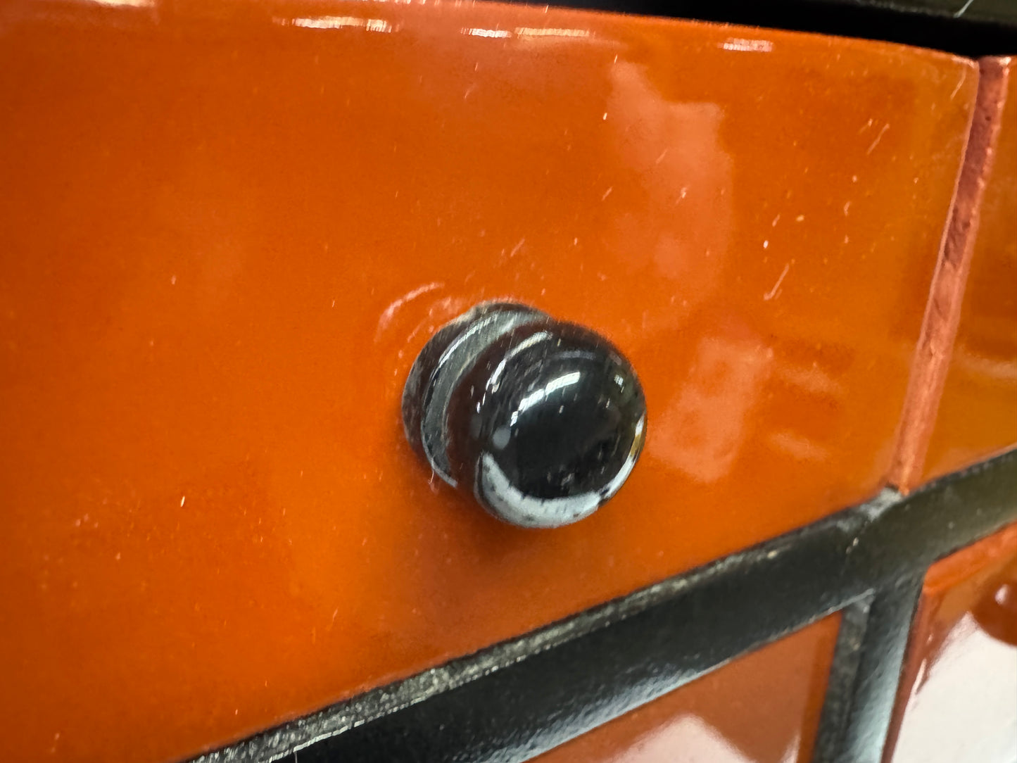 Y10162 TANSU wooden accessory case drawer furniture Japan antique storage