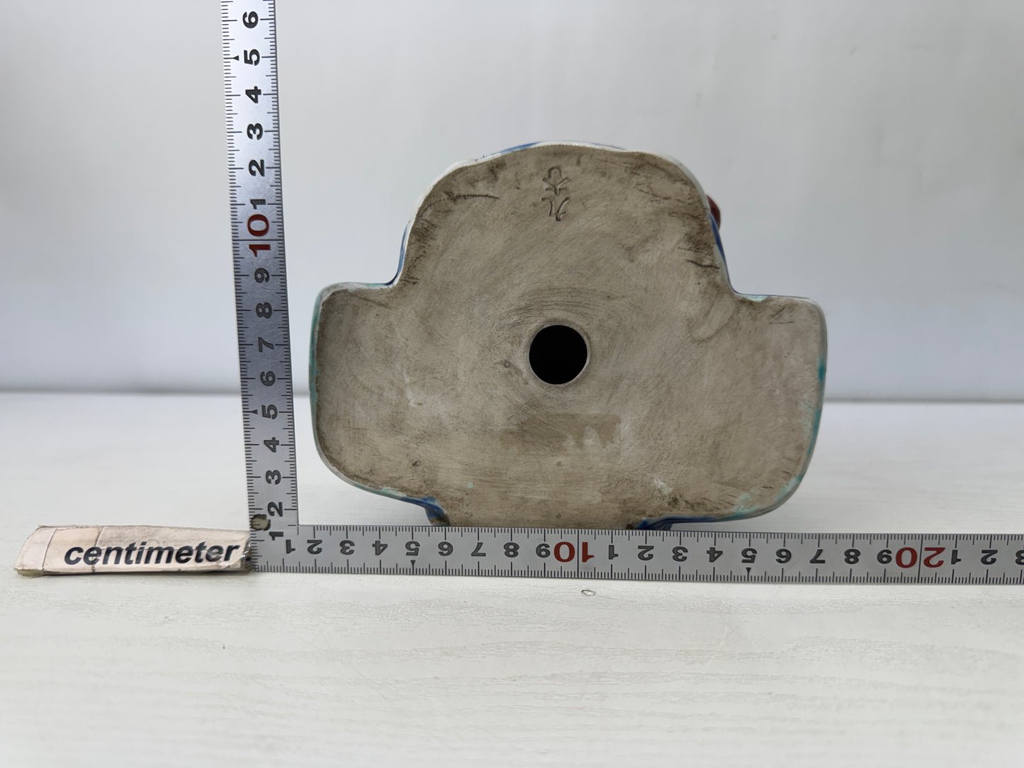 Y10170 OKIMONO Kutani-ware Ofuku figurine kimono beauty Japan antique interior