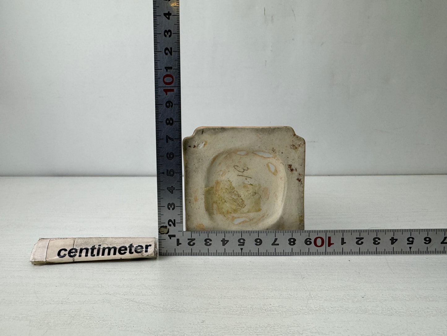 Y10171 OKIMONO Imari-ware monkey figurine Japanese dance Japan antique interior