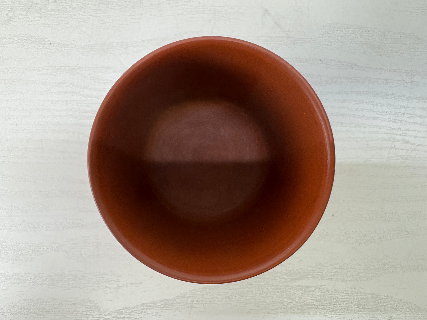 Y10178 YUNOMI Tokoname-ware teacup engraving signed box Japan antique Sencha tea