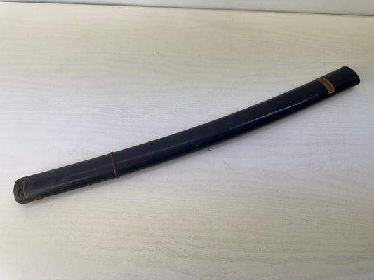 Y10192 SAYA Sheath inlaid metal sword fittings Japan antique samurai katana