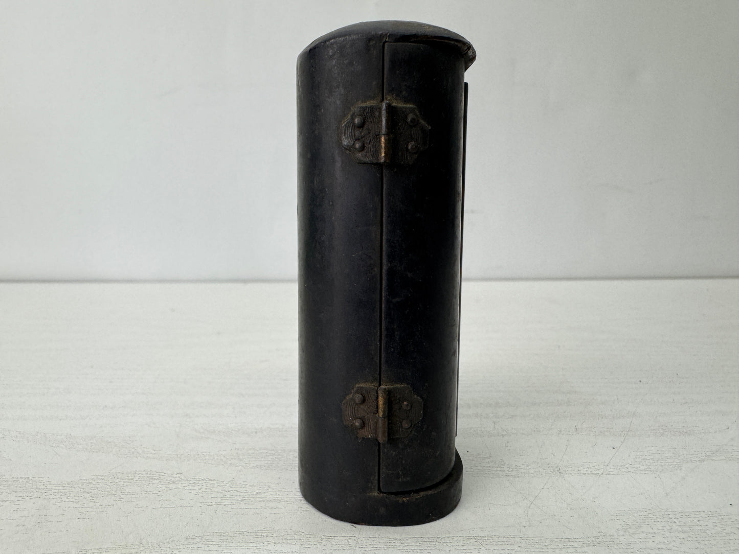 Y10237 STATUE small pocket Buddha figurine shrine Japan antique Buddhism art