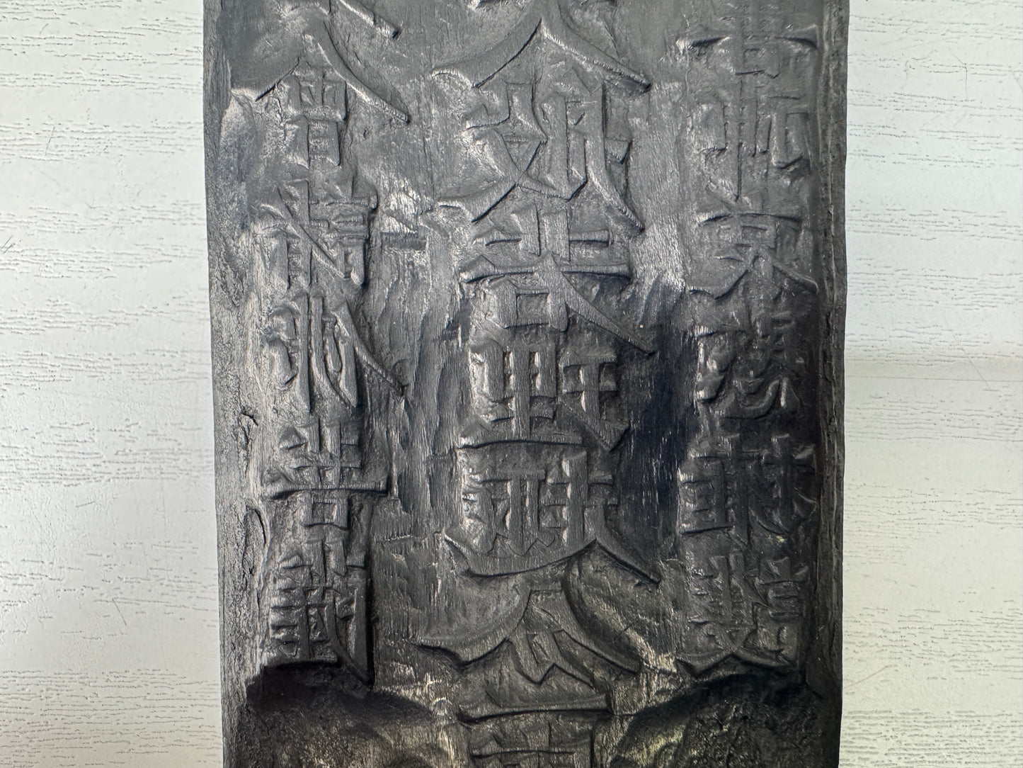 Y10266 WOODBLOCK PRINT Printing Block wood carving Temple vertical Japan Ukiyoe