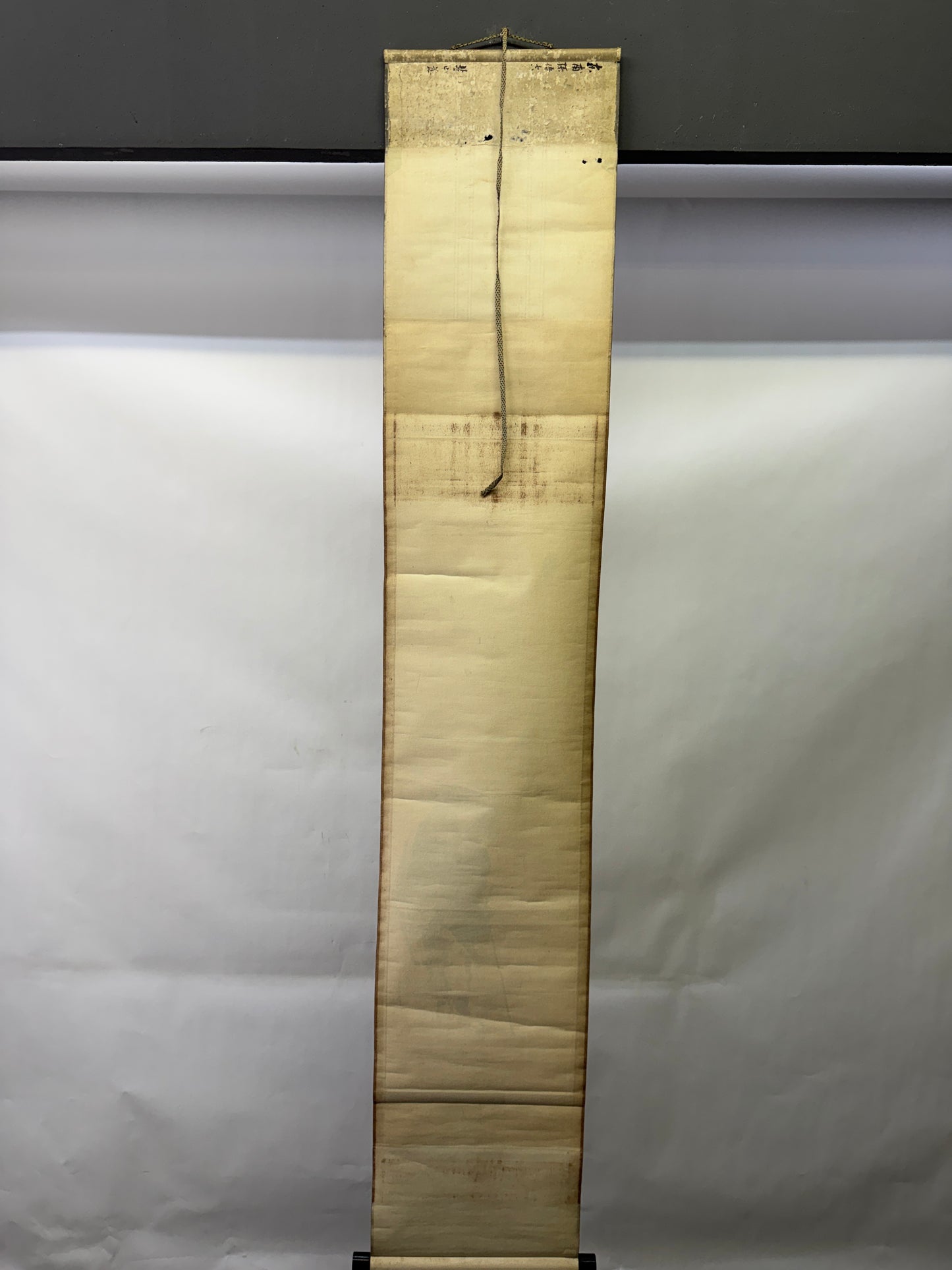 Y10280 KAKEJIKU Hanging scroll Sun Wukong Monkey King signed Japan antique decor