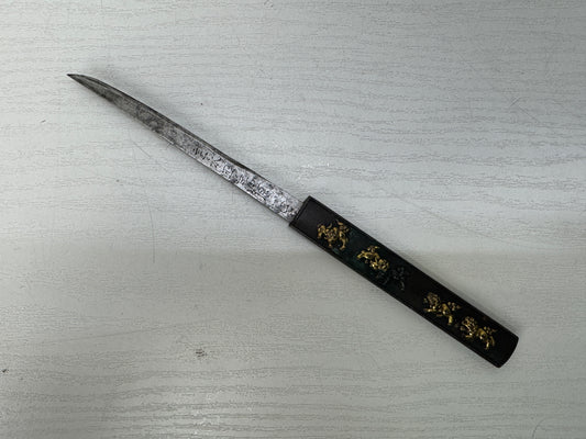 Y10286 TSUKA Japanese small sword accouterment Japan antique Koshirae Katana