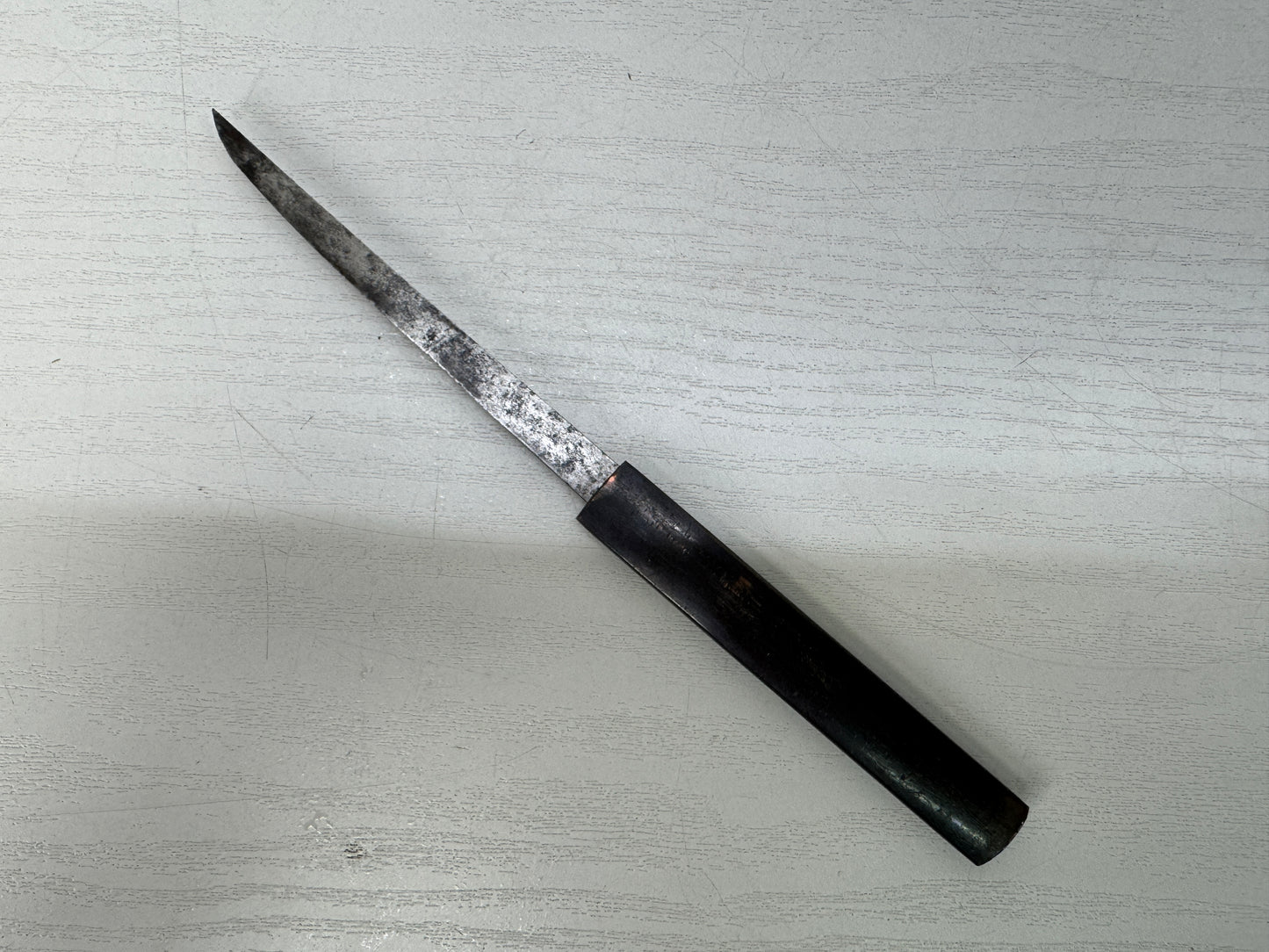 Y10286 TSUKA Japanese small sword accouterment Japan antique Koshirae Katana