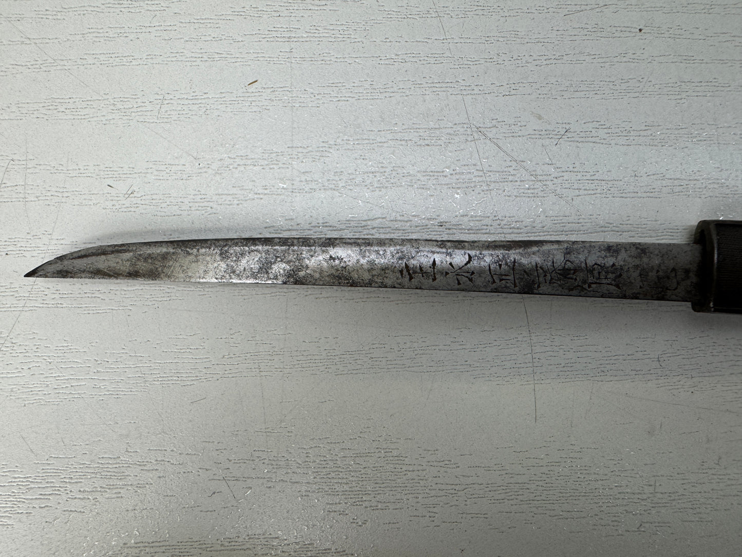 Y10286 TSUKA Japanese small sword accouterment Japan antique Koshirae Katana
