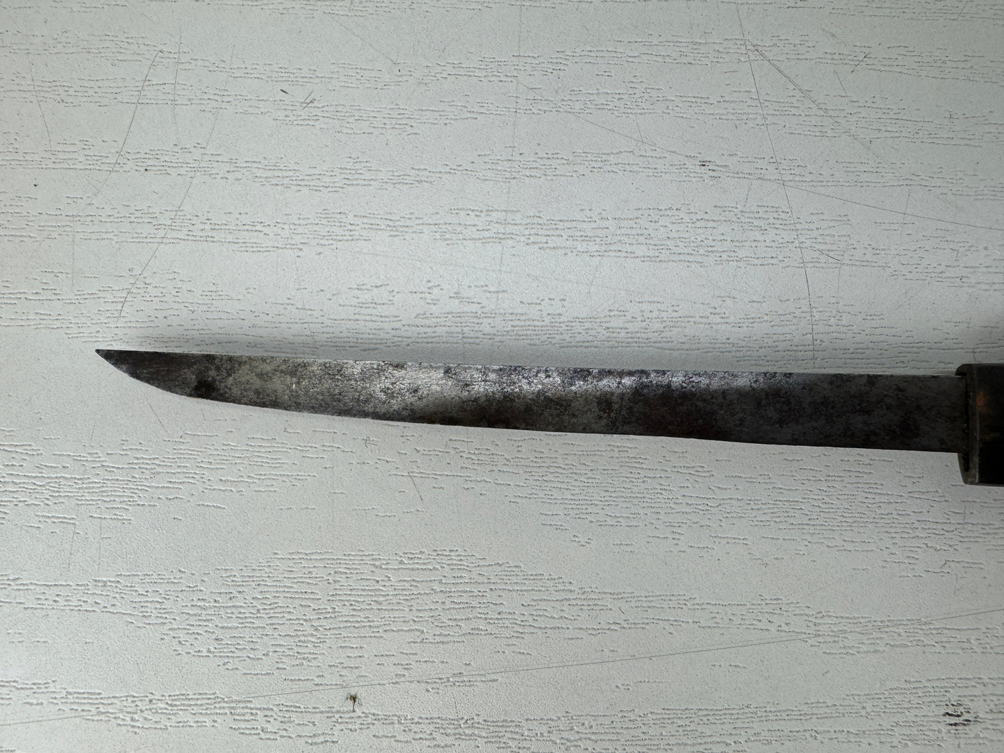 Y10286 TSUKA Japanese small sword accouterment Japan antique Koshirae Katana
