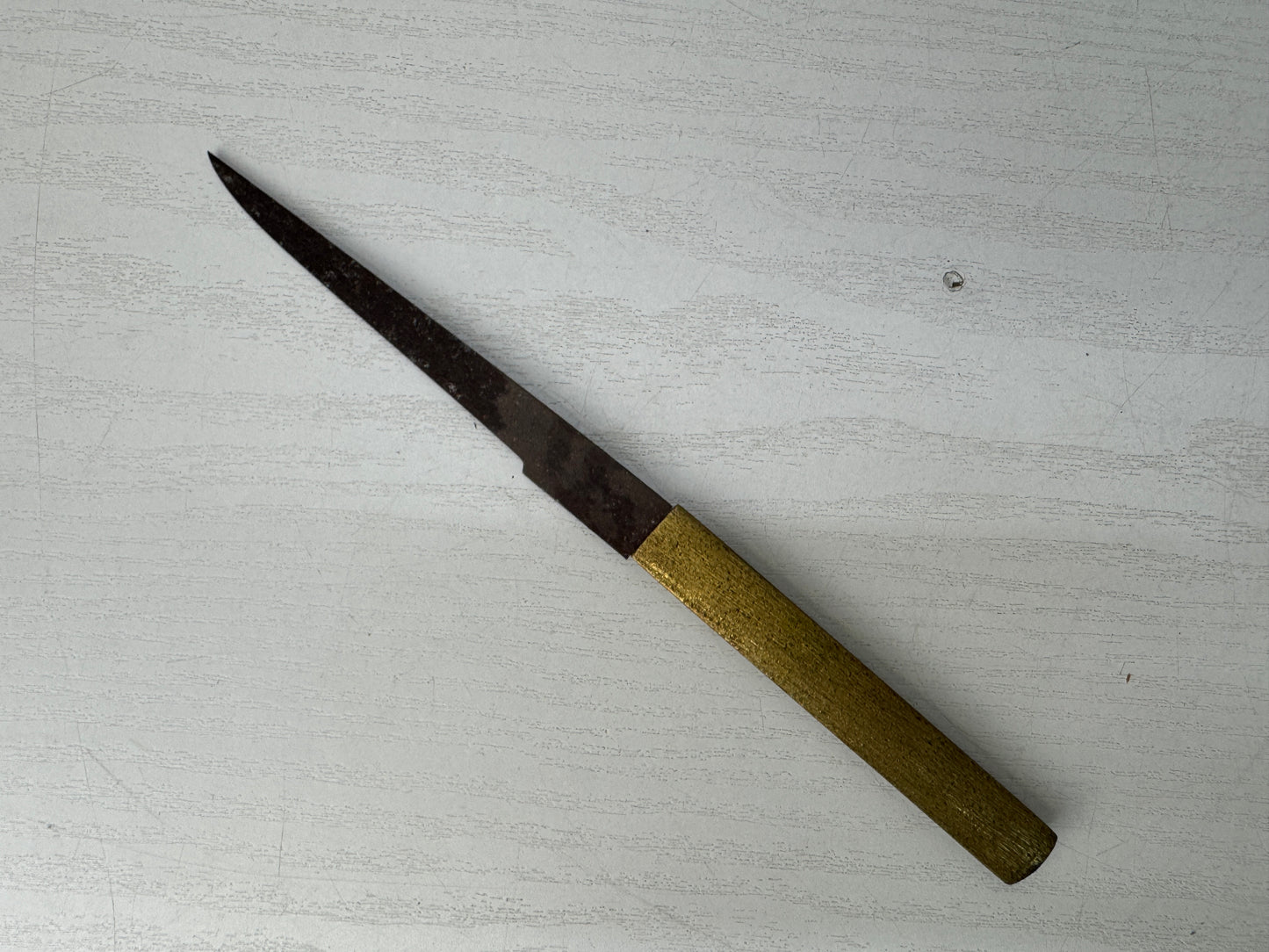 Y10287 TSUKA Japanese small sword accouterment Japan antique Koshirae Katana