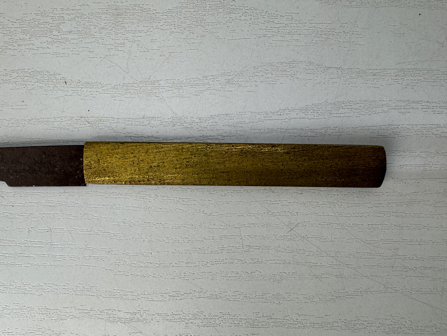 Y10287 TSUKA Japanese small sword accouterment Japan antique Koshirae Katana