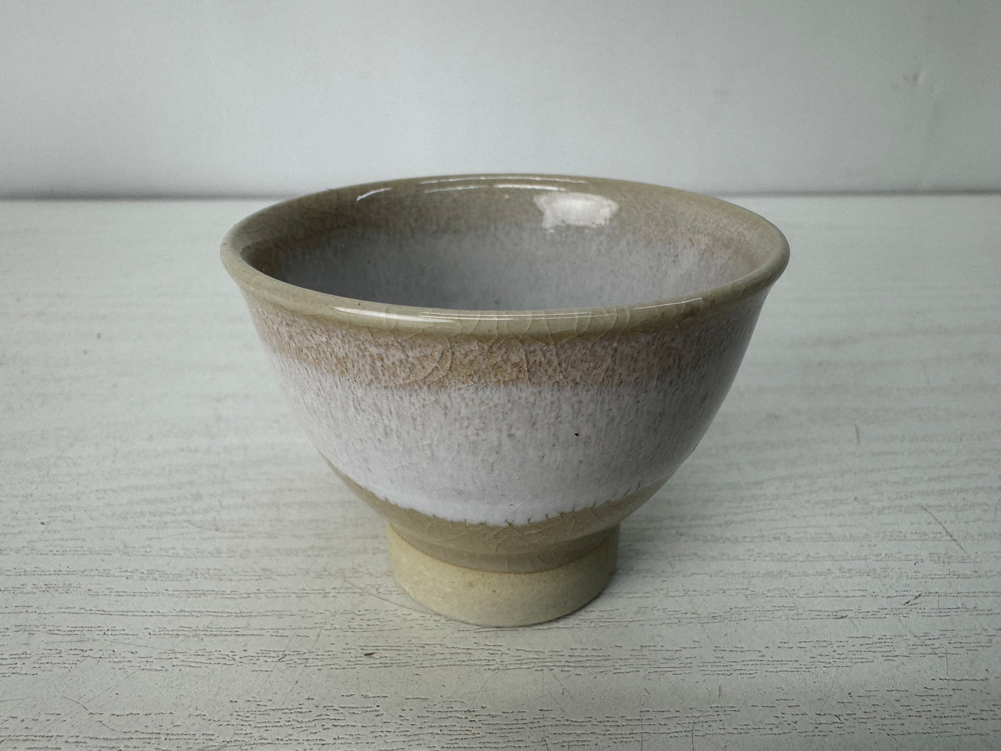 Y10329 KYUSU Hagi-ware Sencha tea pot cup set signed box Japan antique teapot