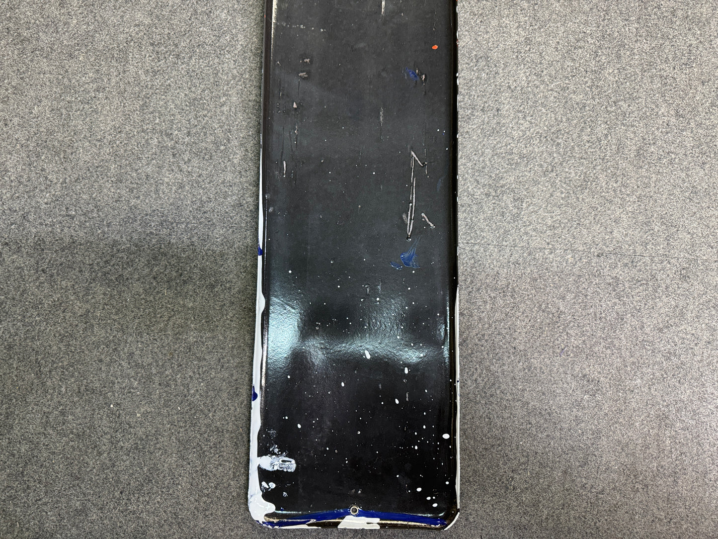 Y10336 SIGNBOARD vertical Enamel sign Liquor alcohol Japan antique wall decor