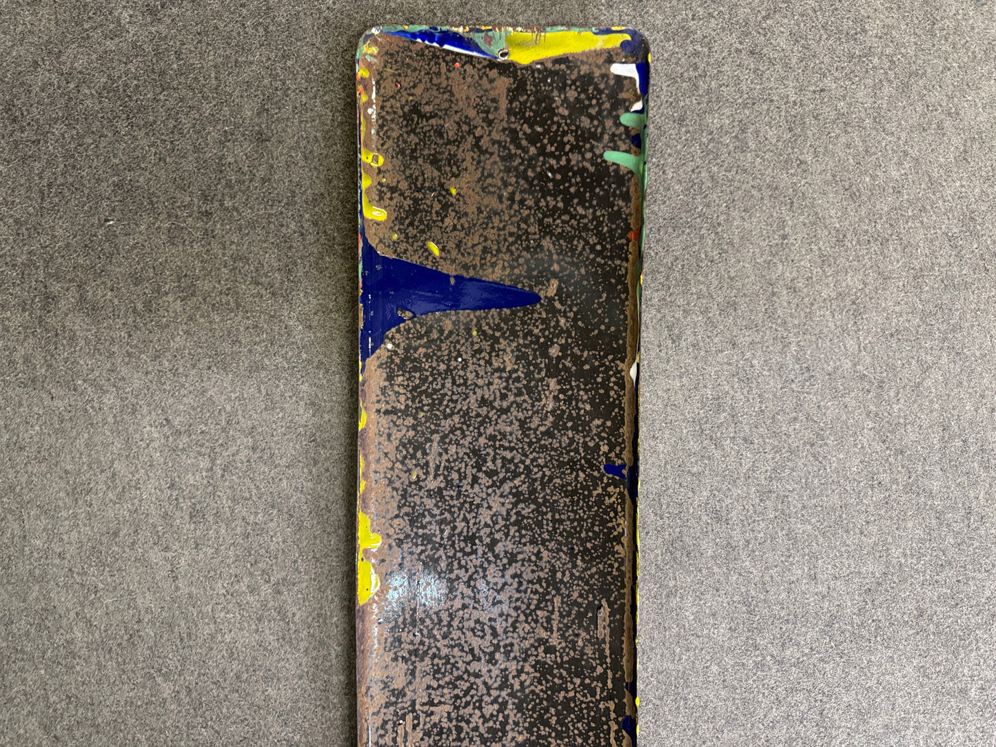 Y10337 SIGNBOARD Enamel sign Oil star mark Showa retro Japan antique wall decor