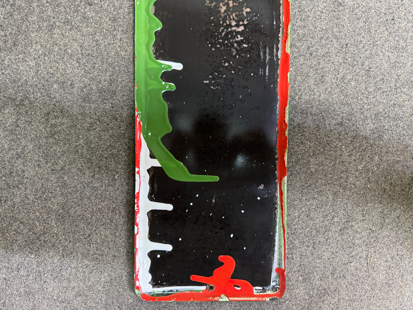 Y10338 SIGNBOARD Enamel sign Matcha Showa retro Japan antique wall hanging decor