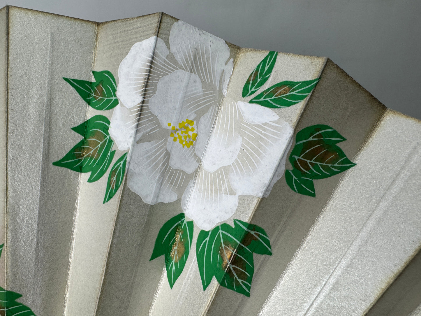 Y10351 SENSU Dancer's Fan case box Japan antique vintage kimono accessory ougi
