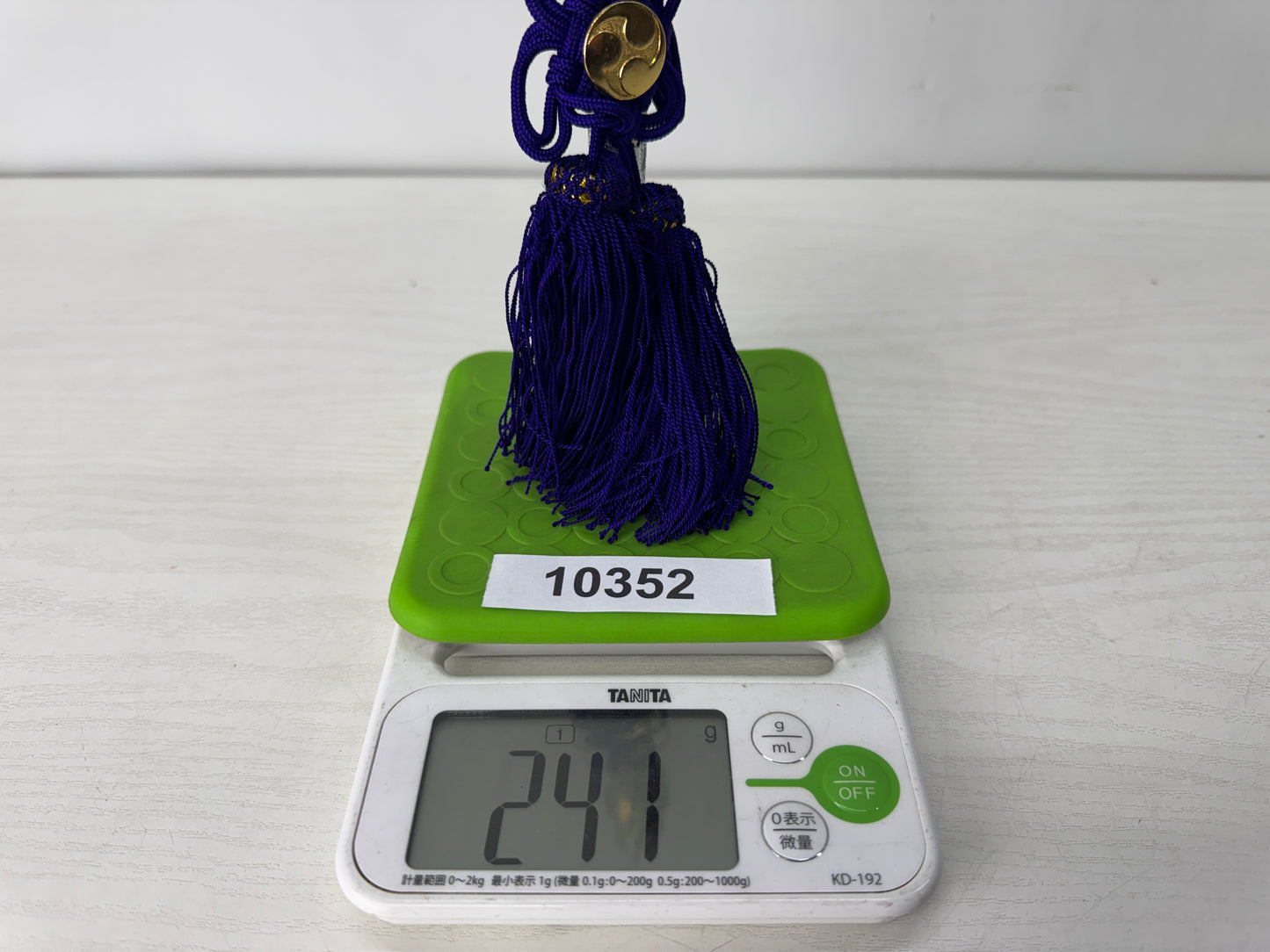 Y10352 Buddhist Altar Buddhism ritual musical implement Bell Japan antique