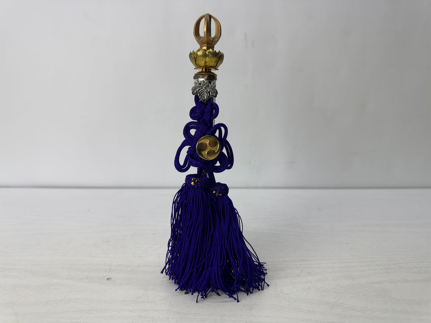 Y10352 Buddhist Altar Buddhism ritual musical implement Bell Japan antique