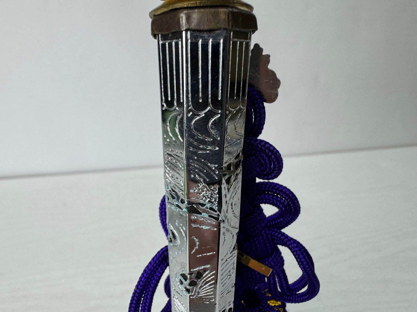 Y10352 Buddhist Altar Buddhism ritual musical implement Bell Japan antique