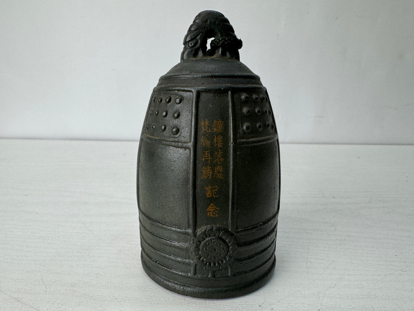 Y10353 Buddhist Altar Equipment Small metal bell Japan antique Buddhism art