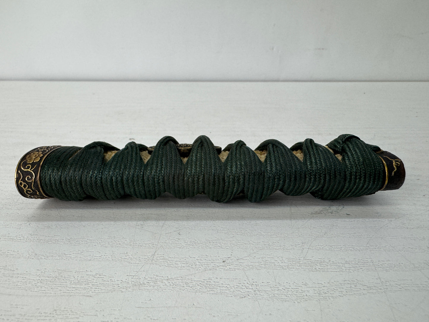 Y10355 TSUKA Japanese sword wakizashi accouterment Koshirae tsuba antique Katana