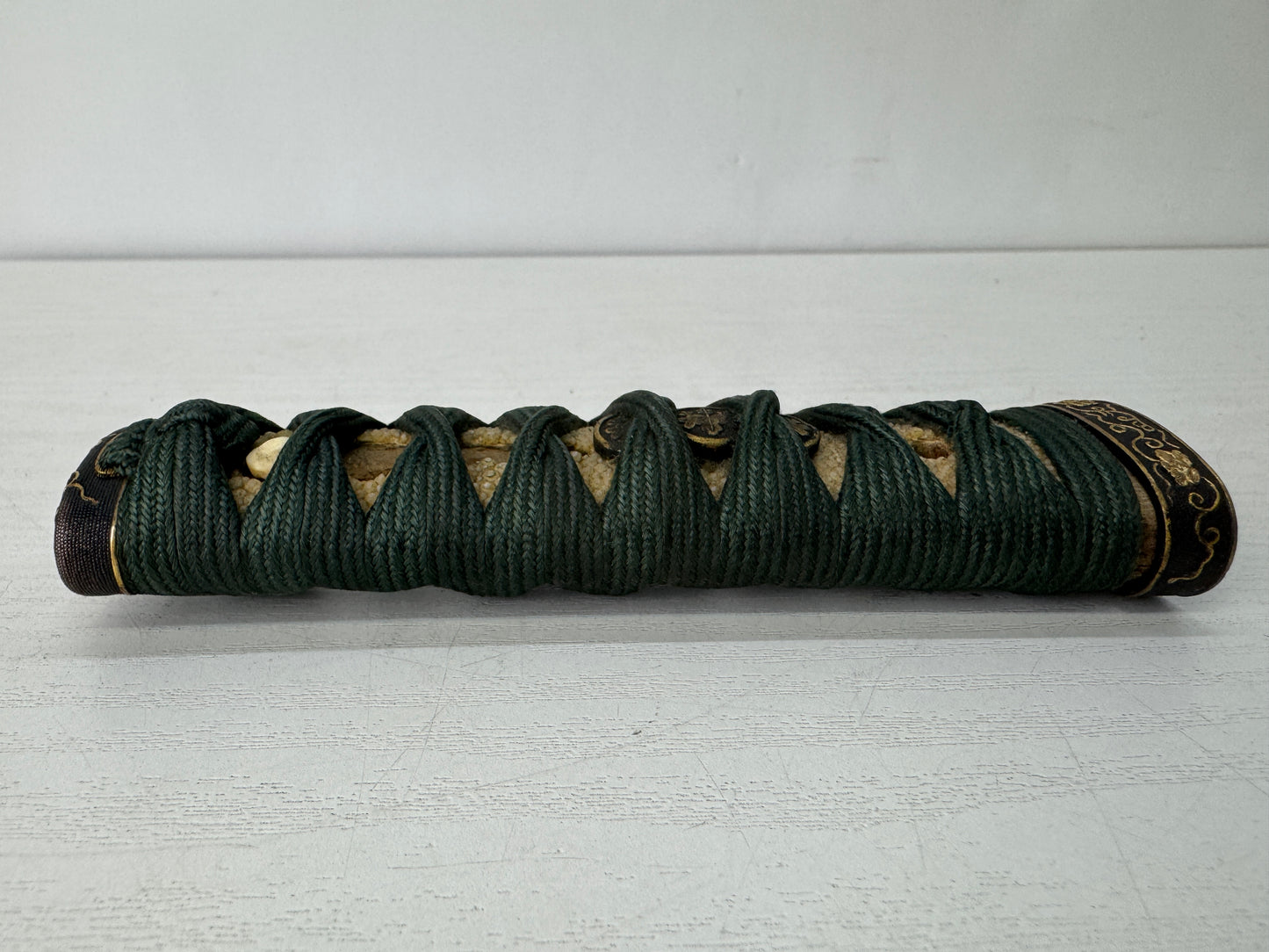 Y10355 TSUKA Japanese sword wakizashi accouterment Koshirae tsuba antique Katana