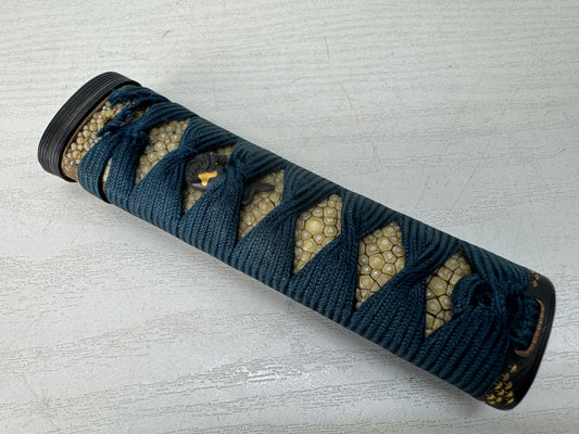 Y10356 TSUKA Japanese sword wakizashi accouterment Koshirae tsuba antique Katana