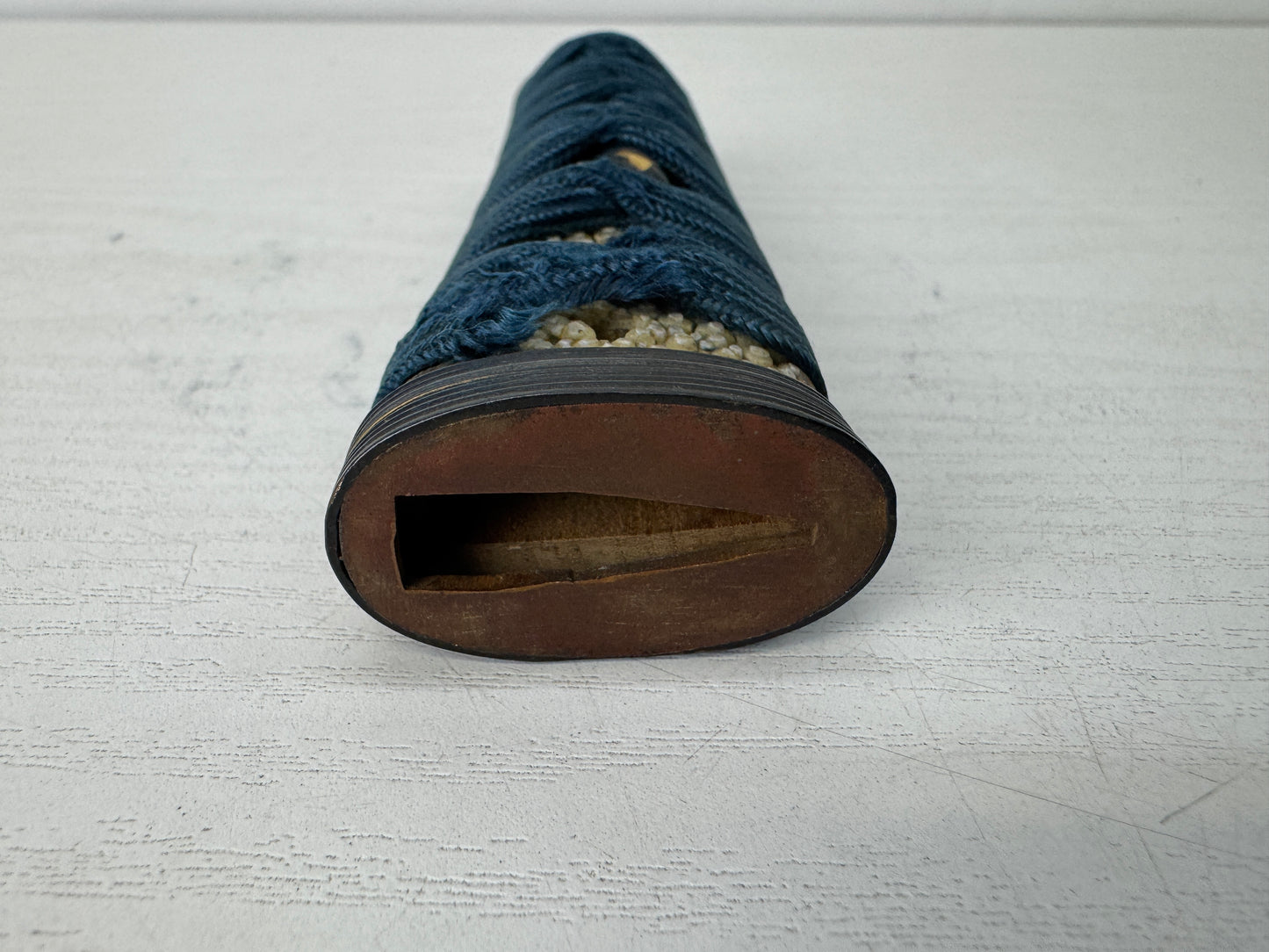 Y10356 TSUKA Japanese sword wakizashi accouterment Koshirae tsuba antique Katana