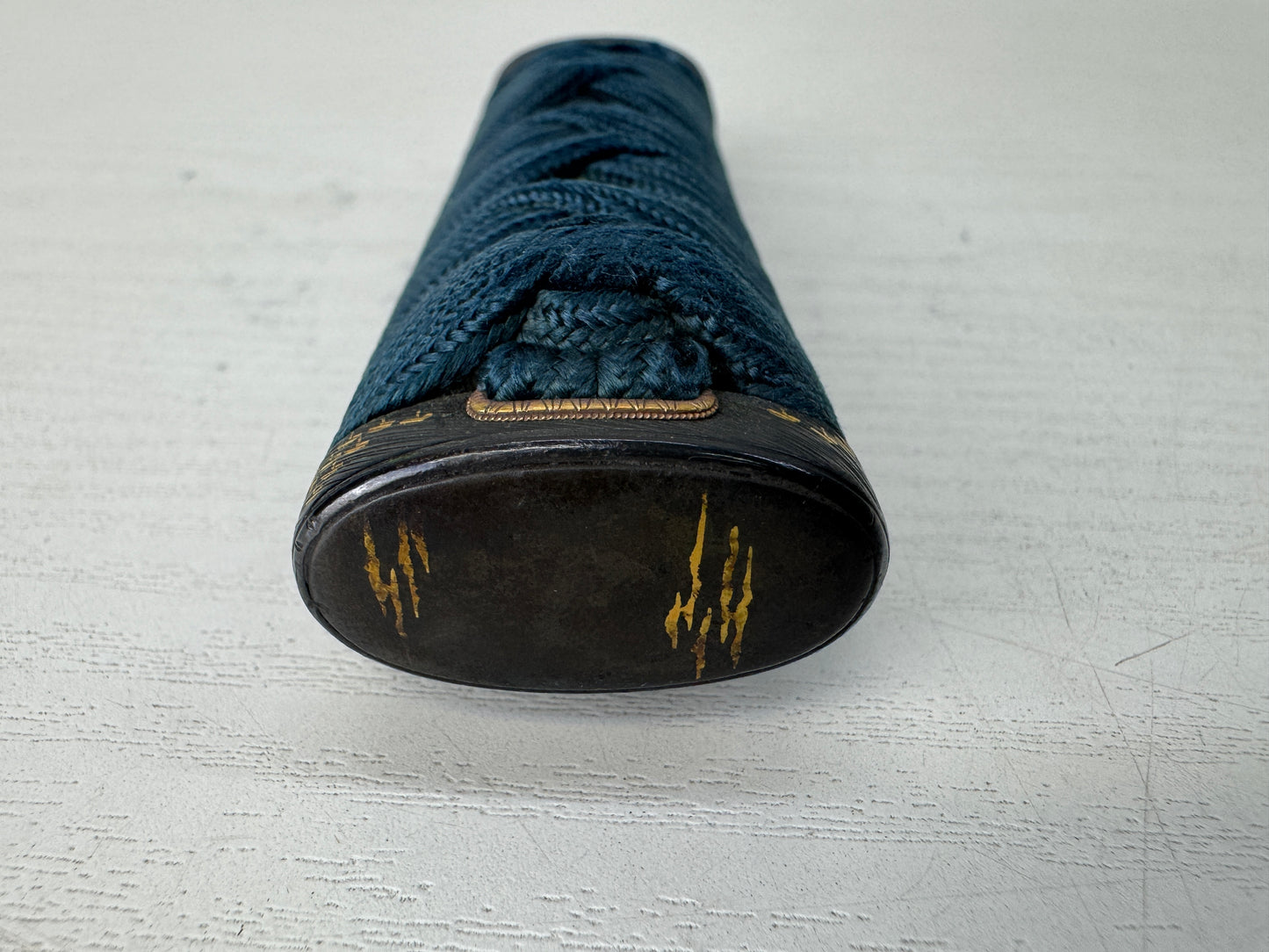 Y10356 TSUKA Japanese sword wakizashi accouterment Koshirae tsuba antique Katana