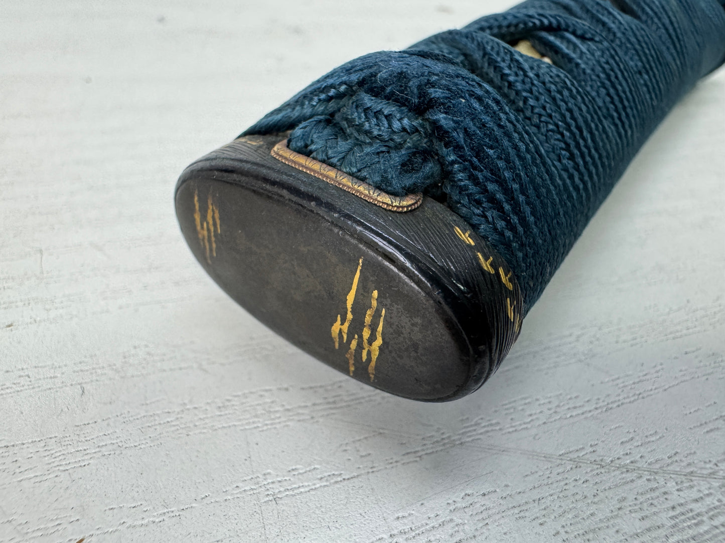 Y10356 TSUKA Japanese sword wakizashi accouterment Koshirae tsuba antique Katana