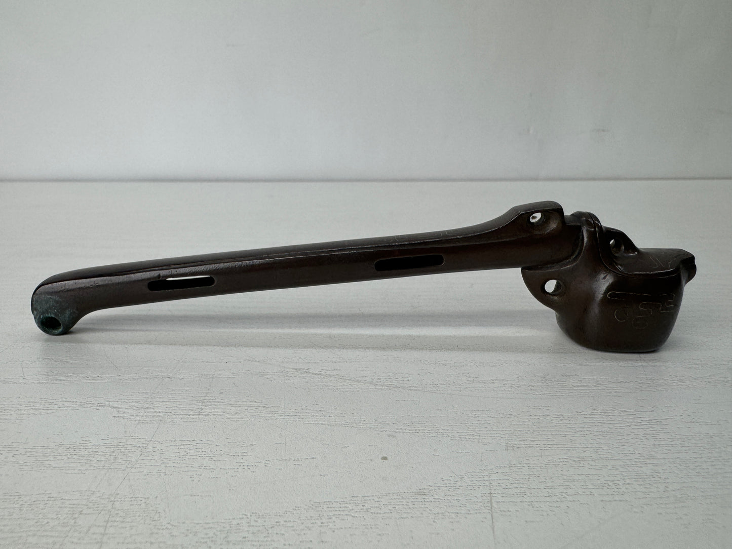 Y10361 YATATE Kaminarimon Japanese Ink and Pen Holder antique Brush & Inkwell