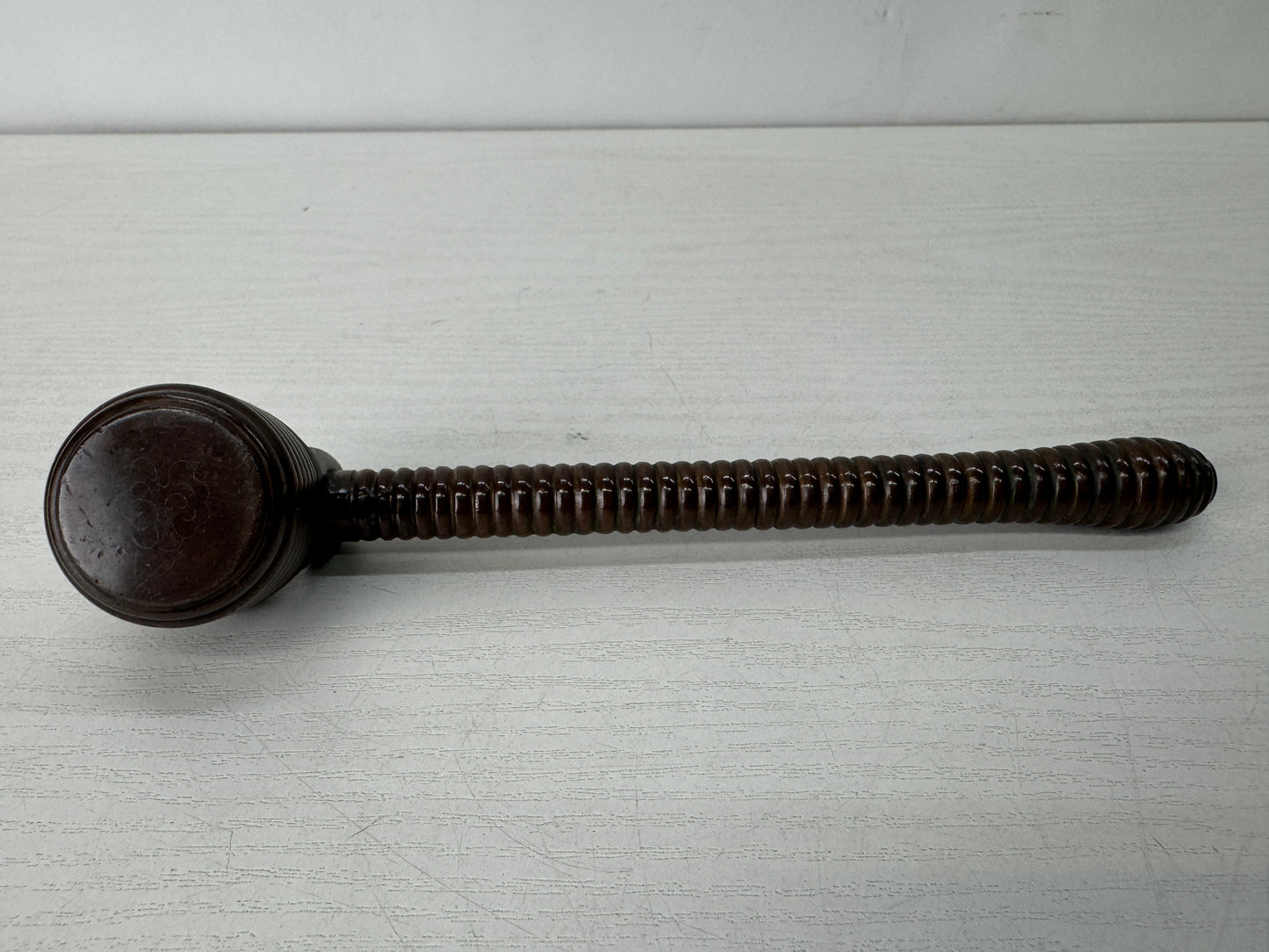 Y10362 YATATE Dragon Japanese Ink and Pen Holder antique vintage Brush & Inkwell