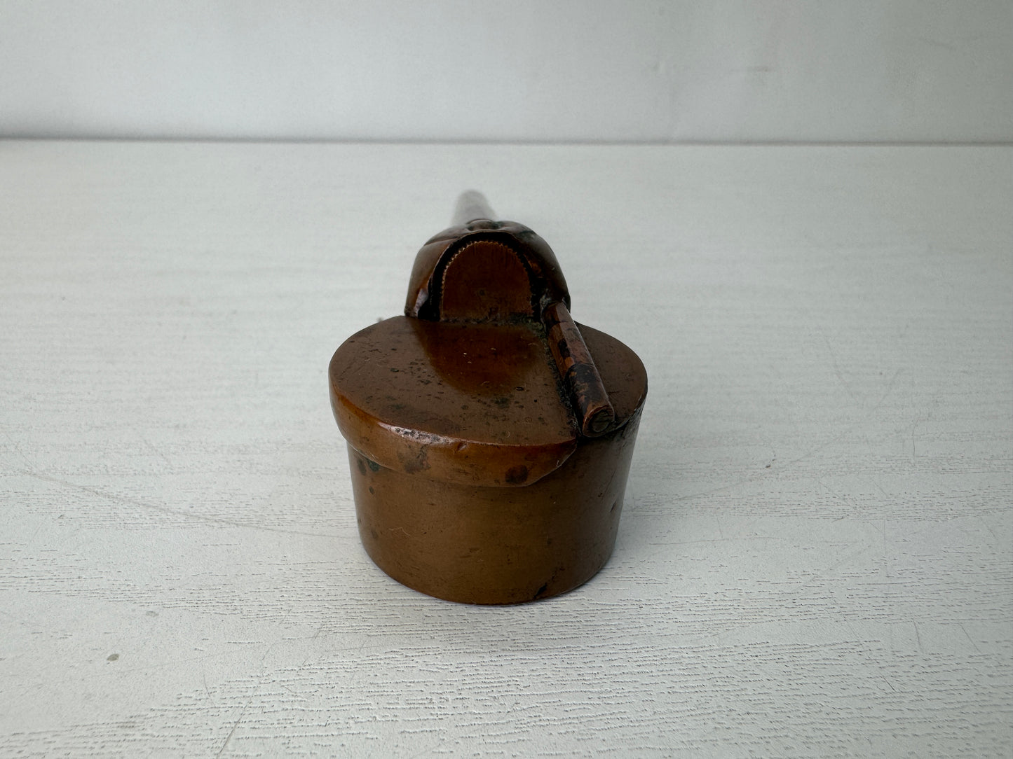 Y10363 YATATE Paper cutter included Japan Ink Pen Holder antique Brush & Inkwell
