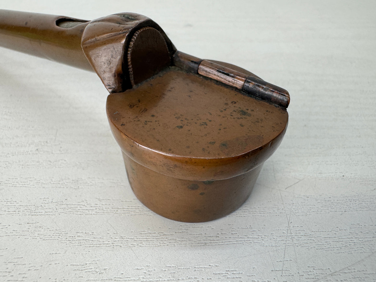Y10363 YATATE Paper cutter included Japan Ink Pen Holder antique Brush & Inkwell