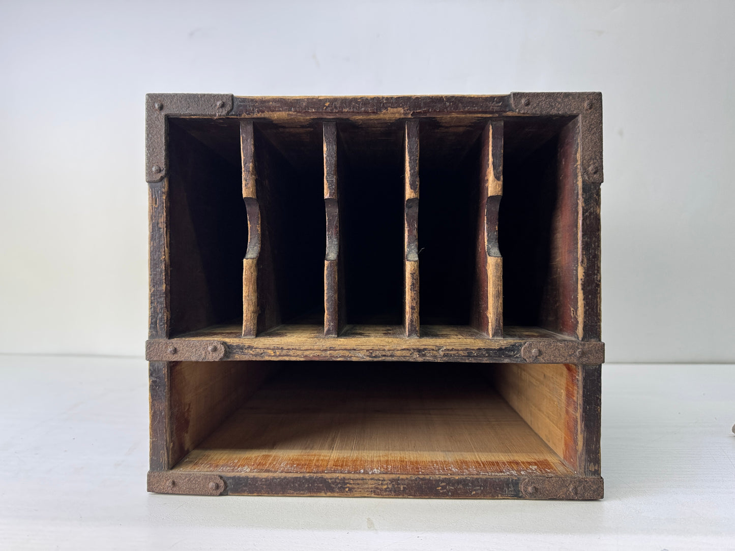 Y10366 TANSU wooden Document holder Edo period furniture Japan antique interior