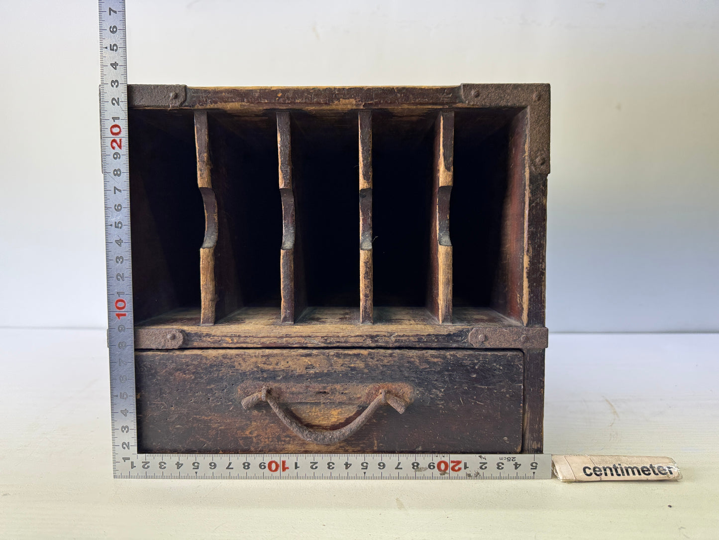 Y10366 TANSU wooden Document holder Edo period furniture Japan antique interior