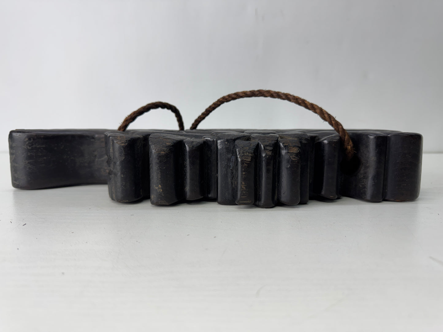 Y10367 OKIMONO wooden carving Jizai folk implements Edo period Japan antique
