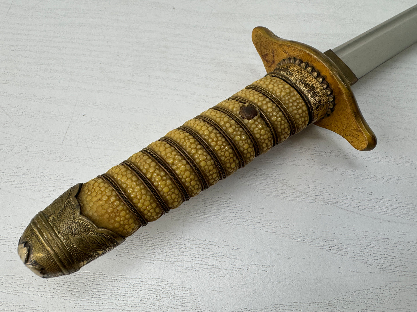 Y10376 Imperial Japan Army Navy Dagger short sword replica Japanese WW2 vintage