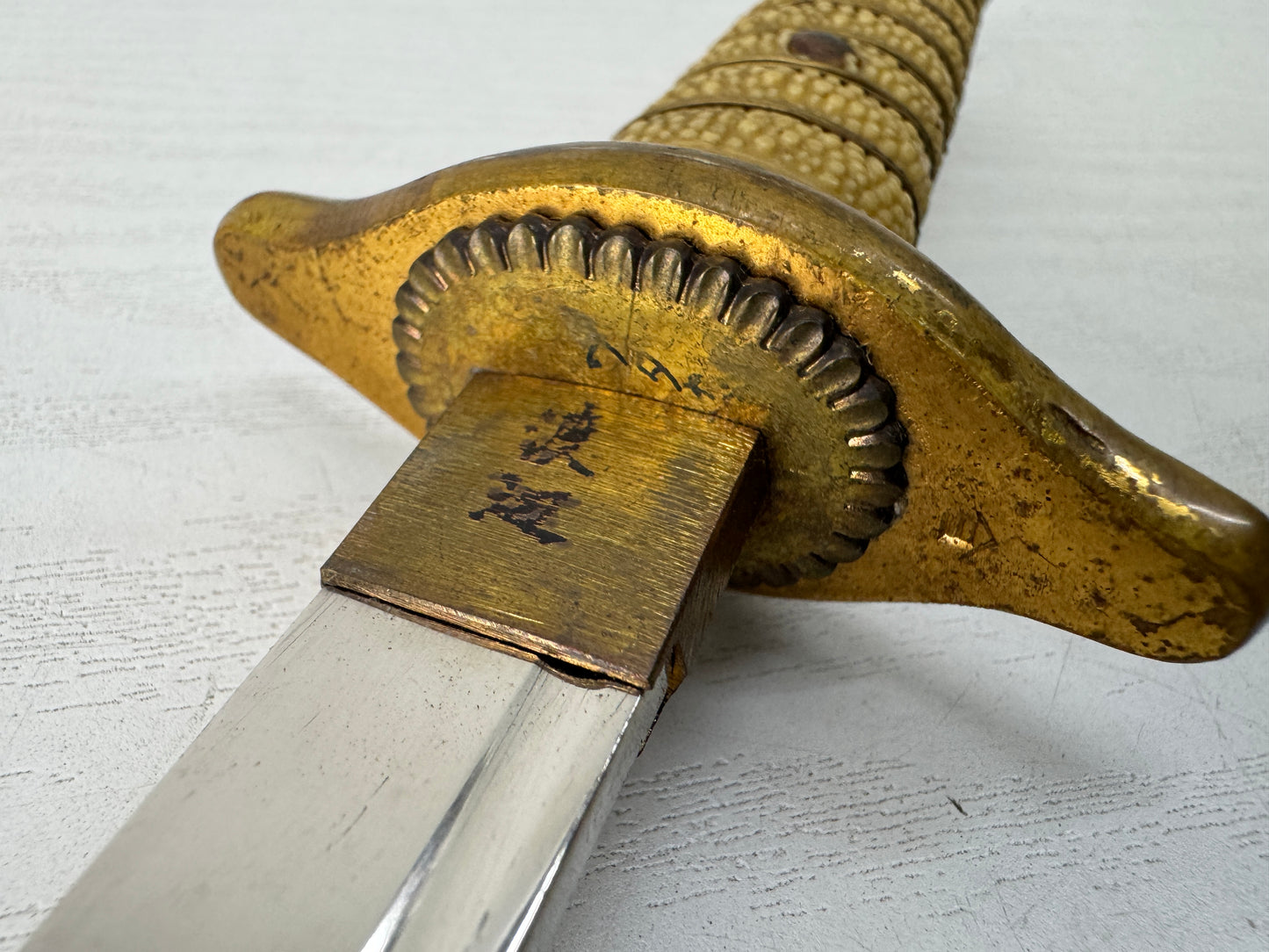 Y10376 Imperial Japan Army Navy Dagger short sword replica Japanese WW2 vintage