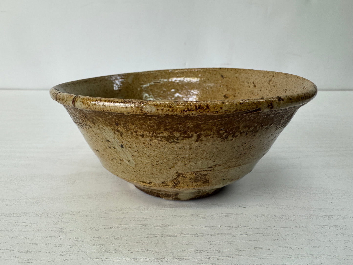 Y10395 CHAWAN Irabo-ware small bowl kintsugi Japan antique tea ceremony pottery