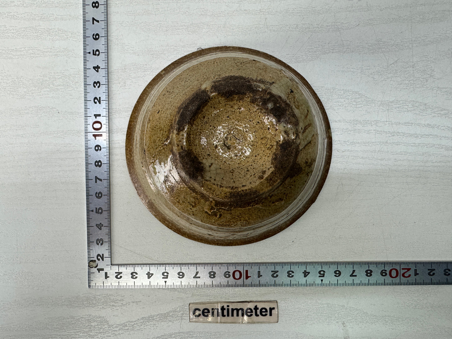 Y10395 CHAWAN Irabo-ware small bowl kintsugi Japan antique tea ceremony pottery