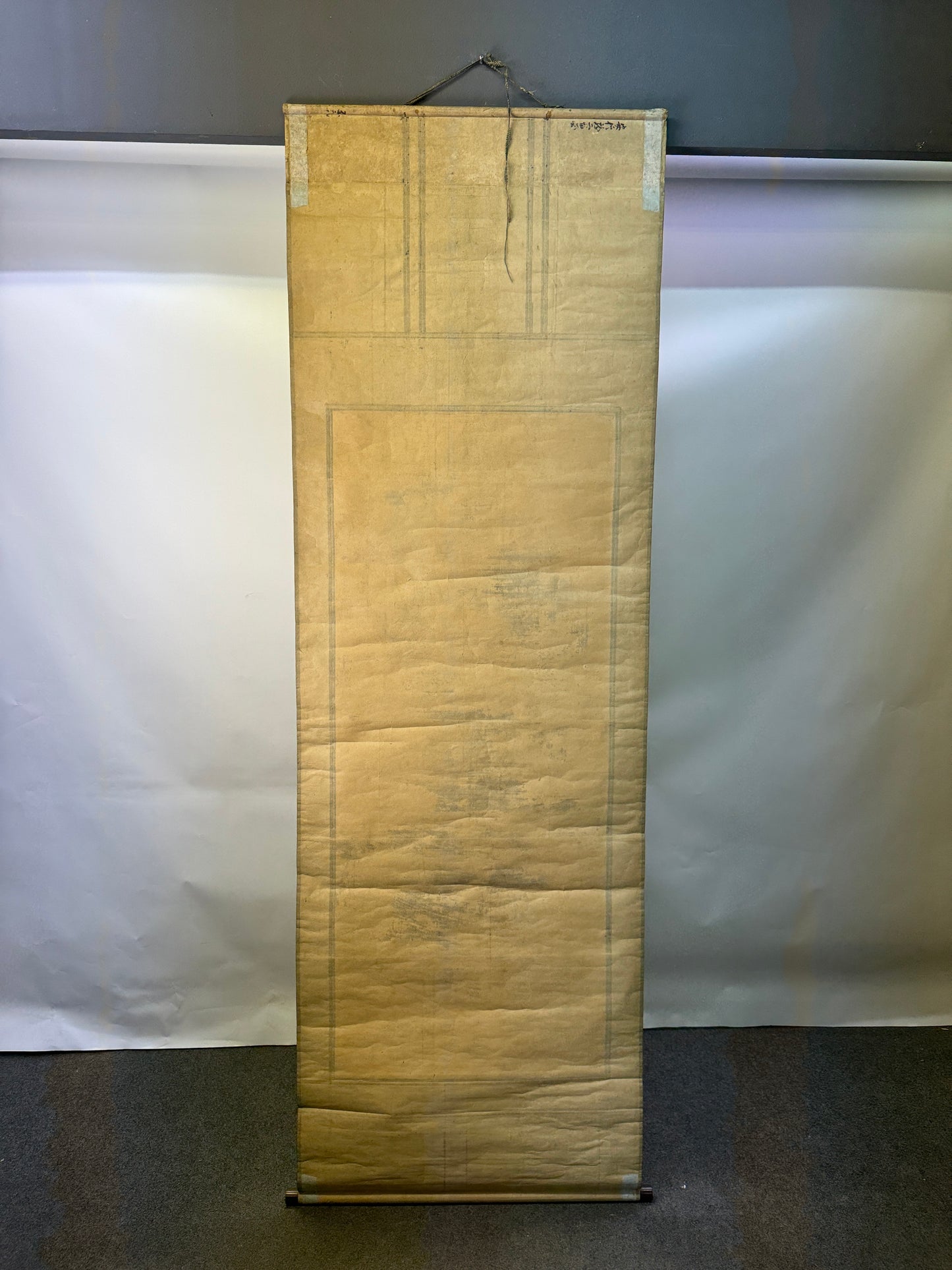Y10398 KAKEJIKU Hanging scroll Dragon ink painting signed Japan antique interior