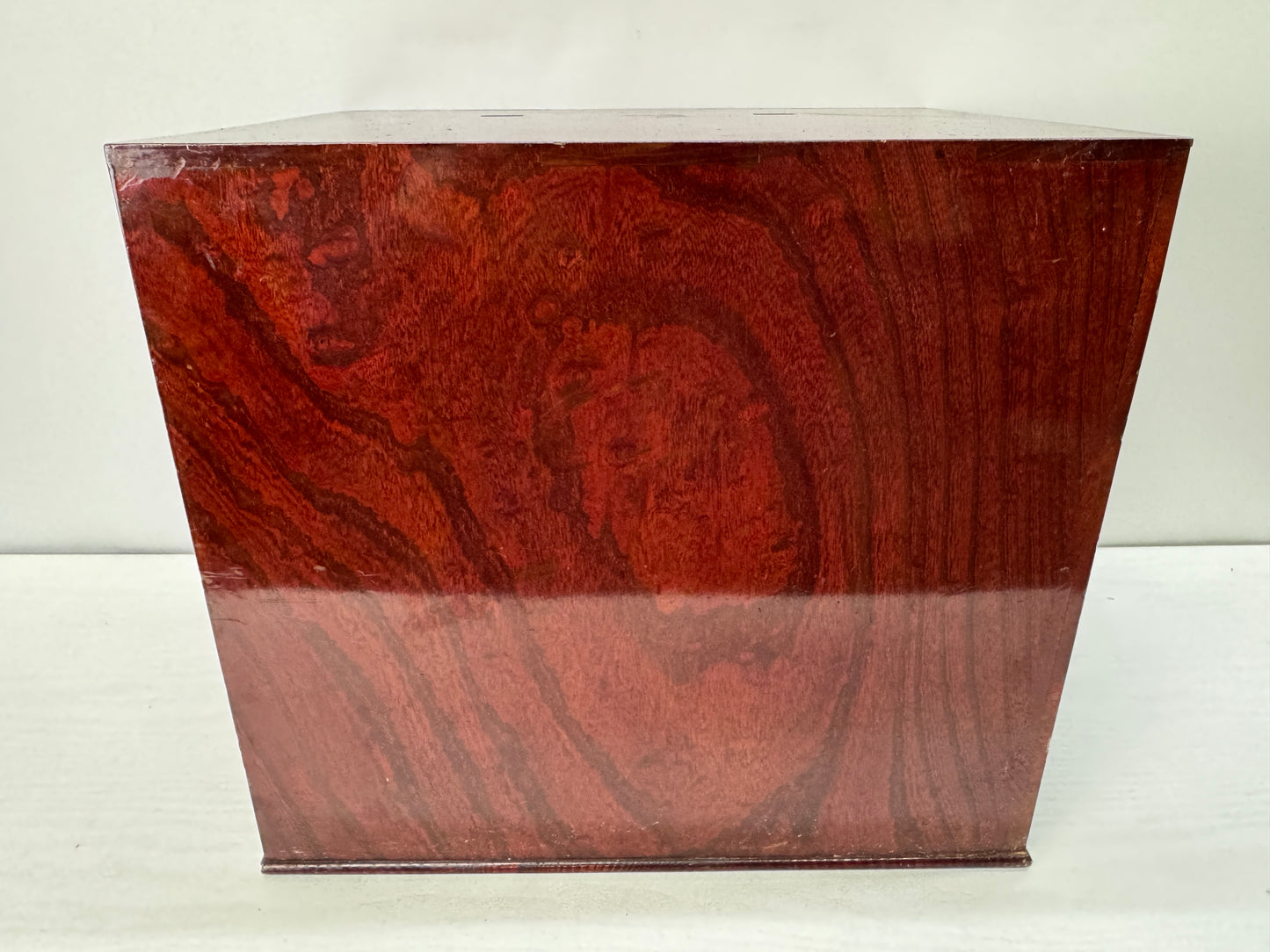 Y10406 TANSU wooden small chest of drawers Dressing table Tamamoku Japan antique