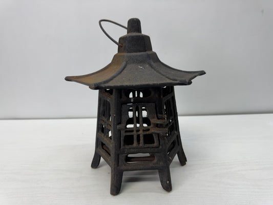 Y10408 TOUROU Iron Hanging Lantern Japan antique interior decor lighting lilght