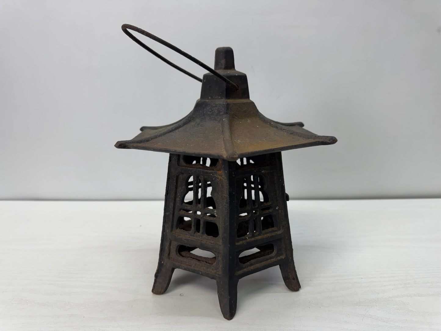 Y10408 TOUROU Iron Hanging Lantern Japan antique interior decor lighting lilght