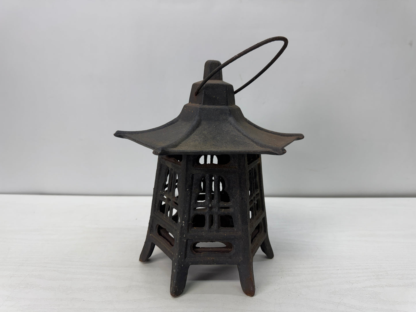 Y10408 TOUROU Iron Hanging Lantern Japan antique interior decor lighting lilght