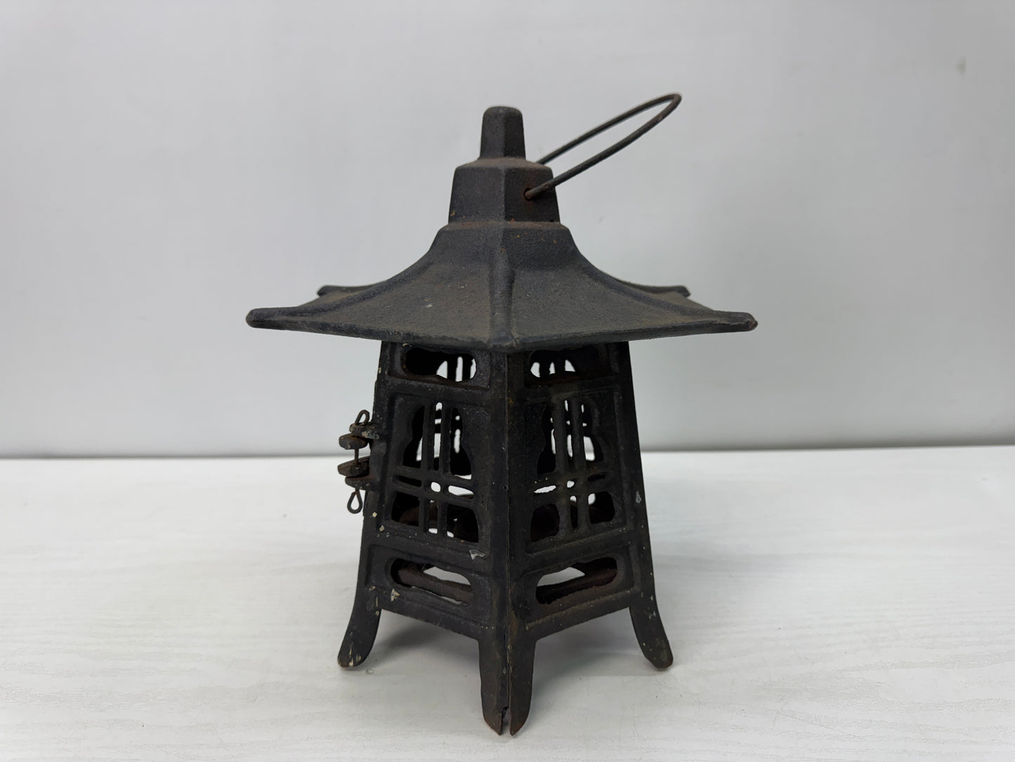 Y10408 TOUROU Iron Hanging Lantern Japan antique interior decor lighting lilght